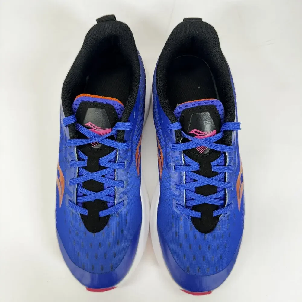 Saucony Big Kids Endorphin KDZ Sneaker 3.5 Blue Lightweight Breathable Running - Picture 6 of 11